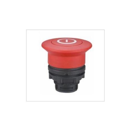 Teknic Red Mushroom Head Actuator Push Pull Ø 40mm, P2AMPP4